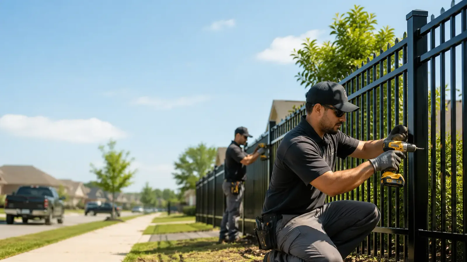 Metal Fence Installation in Crystal Beach, FL